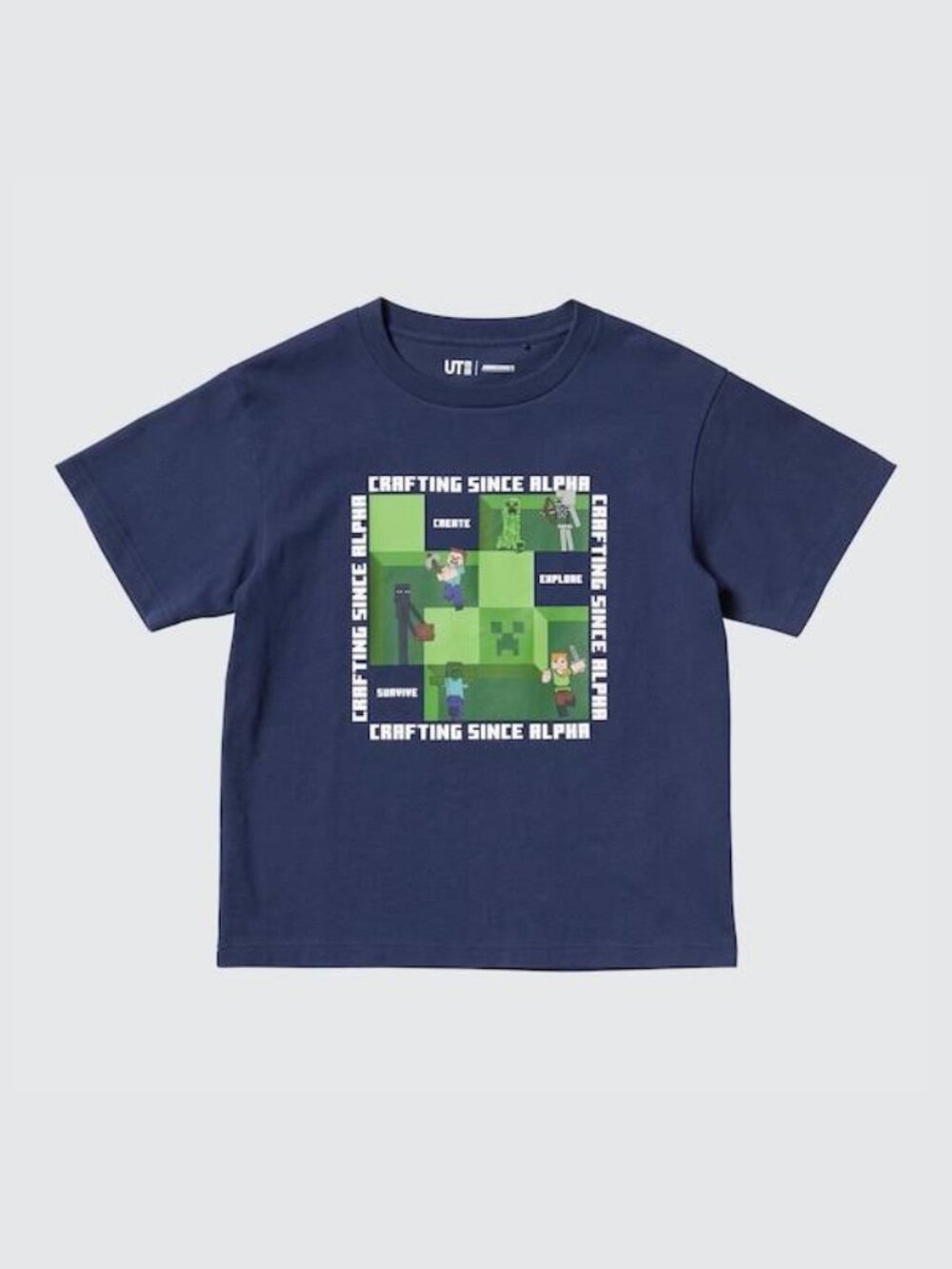 EUC Minecraft UT T-Shirt Boys Size 11-12